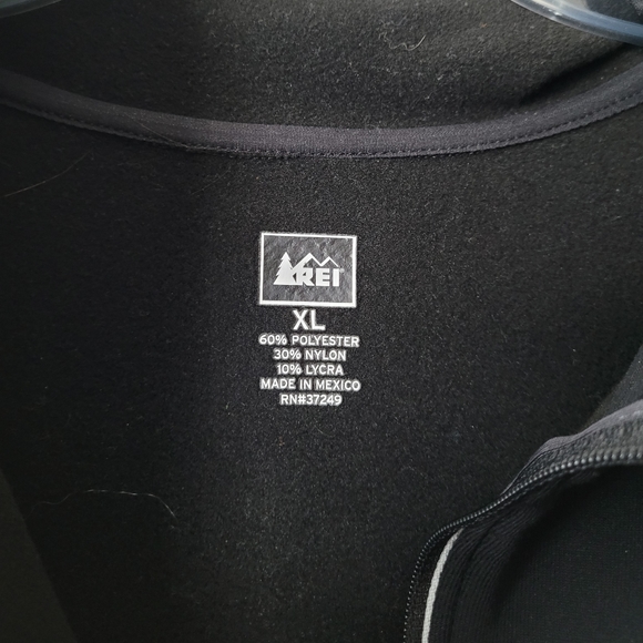 REI Fleece Midlayer Quarter Zip Long Sleeve Jacket - Picture 3 of 8